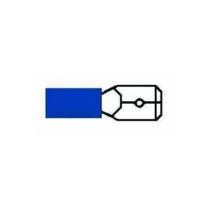 Durite Blue 6.30mm Blade Automotive Crimp Terminal