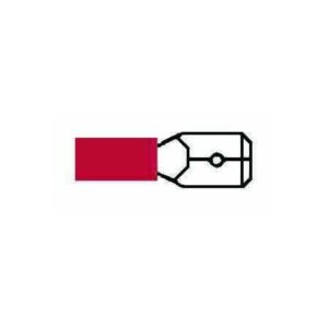 Durite Red 6.30mm Blade Automotive Crimp Terminals