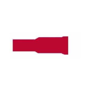 Durite Red 4.00mm Bullet Receptacle Crimp Terminal
