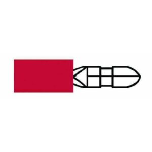 Durite Red 4.00mm Bullet Automotive Crimp Terminal