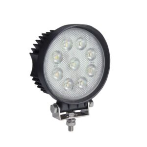Super Bright Round 9 x 6W COB LED Work Lamp - 12/24V, 4500Lm