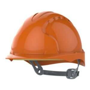 EVO2 MID PEAK VENTED ORANGE HELMET - SLIP RATCHET