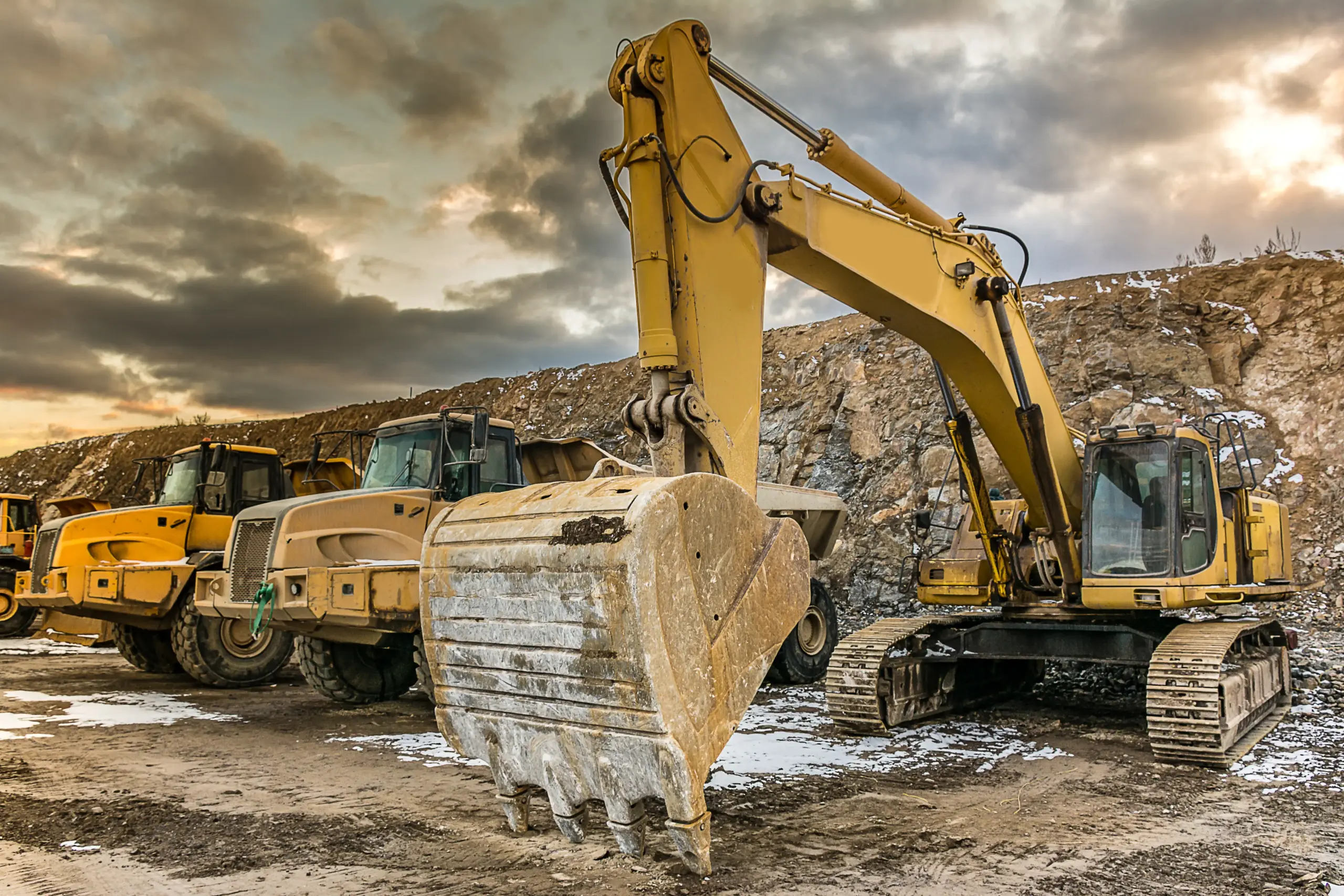 Heavy plant machinery